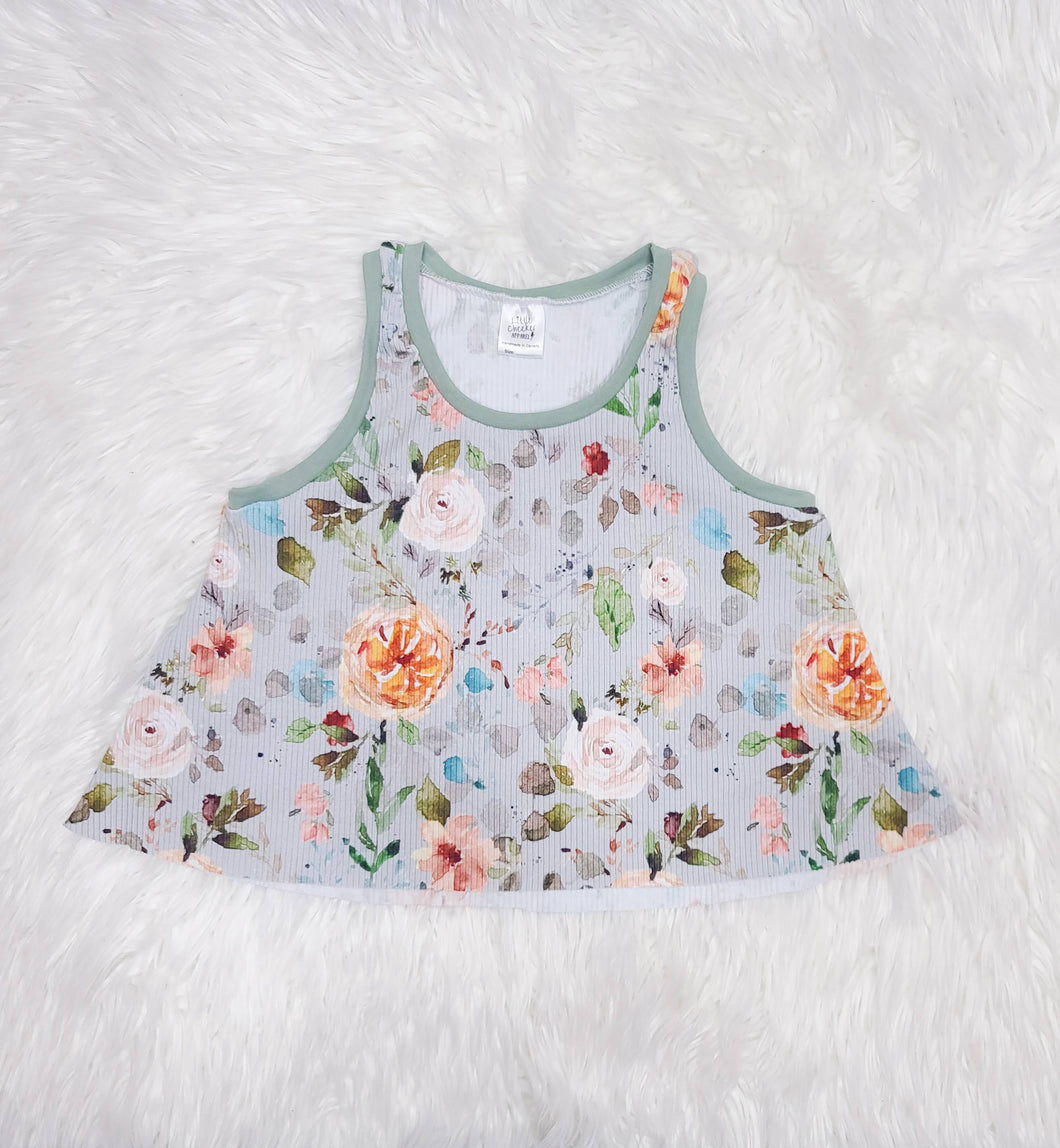 Garden Floral Swing Tank