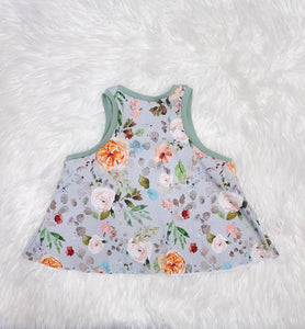 Garden Floral Swing Tank