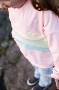 Pink Rainbow Dolman