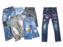 Load image into Gallery viewer, Patchwork Jeans - Mystery