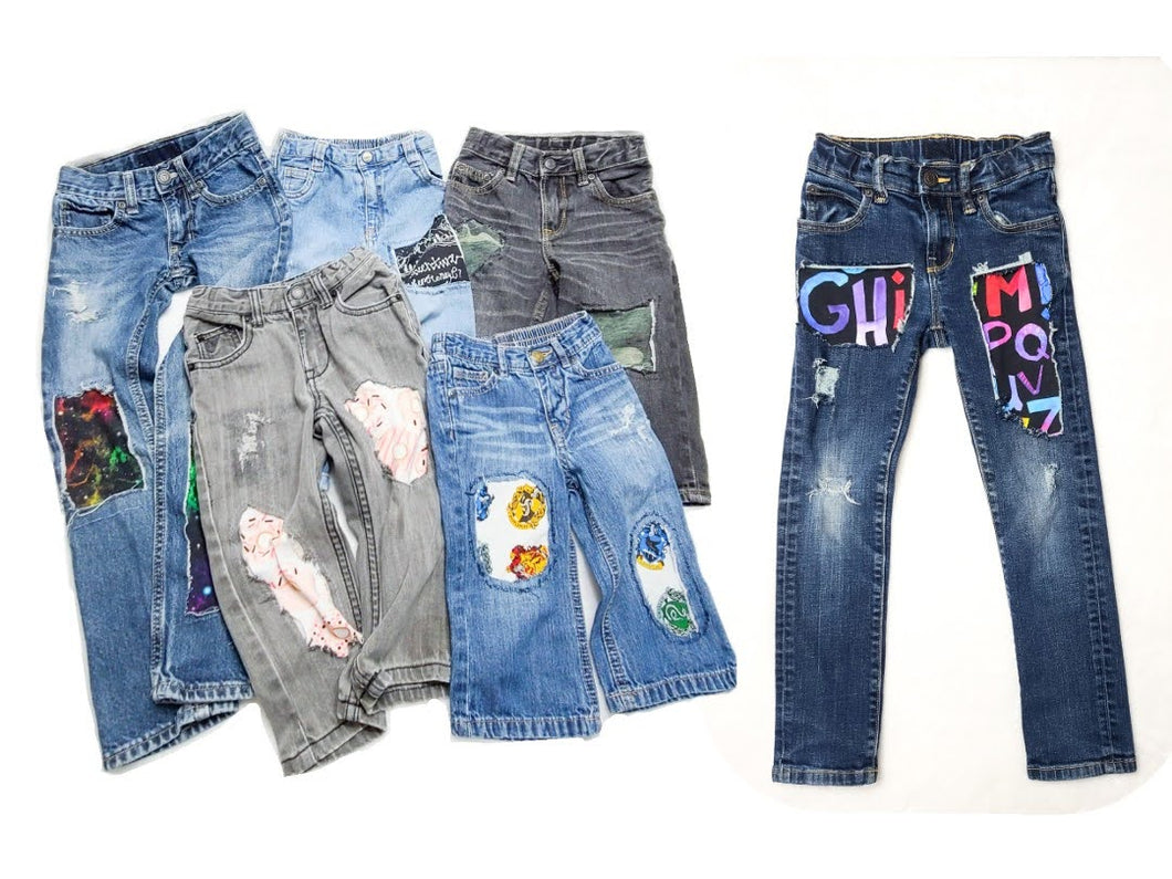 Patchwork Jeans - Mystery