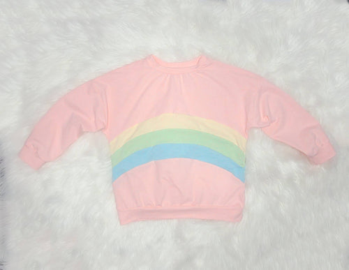 Pink Rainbow Dolman